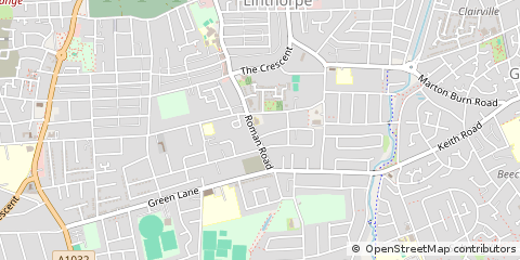 Map of Middlesbrough, Cleveland,