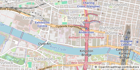 Map of Glasgow