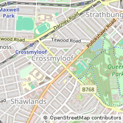 Map of Glasgow