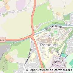 Map of Penryn, Cornwall