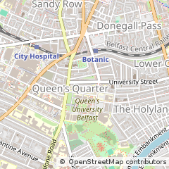 Map of Belfast