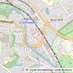 Map of Colchester, Essex
