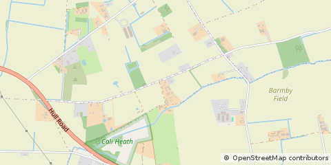 Map of York, East Yorkshire