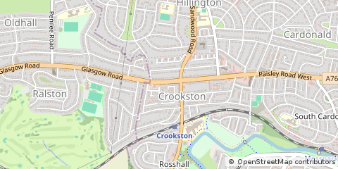 Map of Glasgow