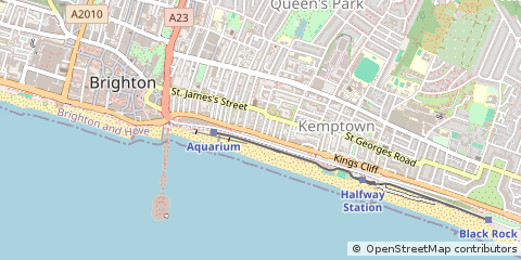 Map of Brighton