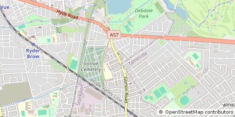 Map of Manchester