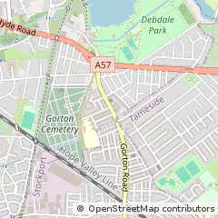 Map of Manchester