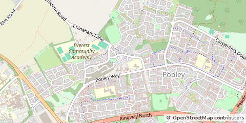 Map of Basingstoke, Hampshire