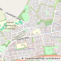 Map of Basingstoke, Hampshire