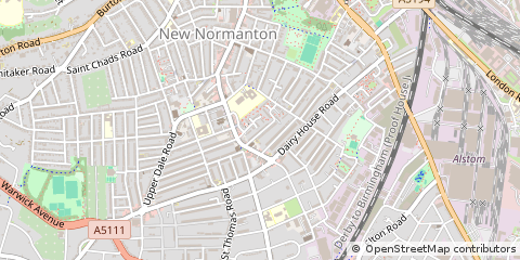 Map of Derby
