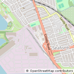 Map of Liverpool, Merseyside