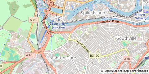 Map of Bristol