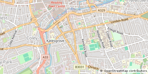Map of Reading