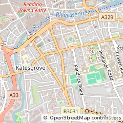 Map of Reading