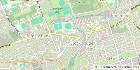 Map of Edinburgh