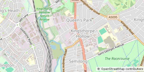 Map of Northampton