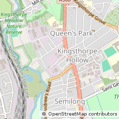 Map of Northampton
