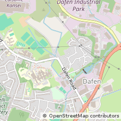 Map of Llanelli, Carmarthen