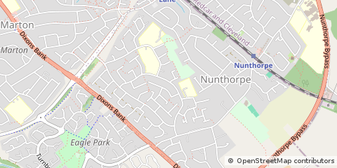 Map of Middlesbrough