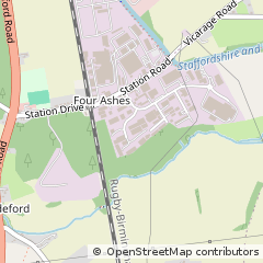 Map of Wolverhampton, West Midlands
