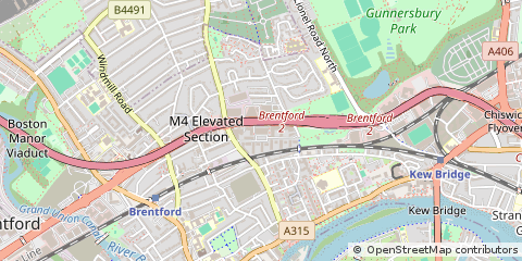 Map of Brentford