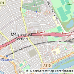 Map of Brentford