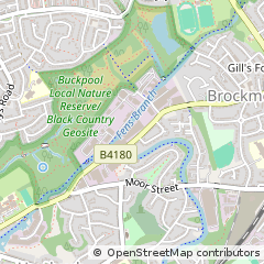 Map of Brierley Hill, West Midlands