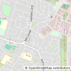Map of Doncaster, South Yorkshire