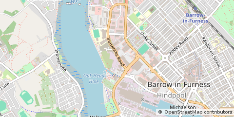 Map of Cumbria