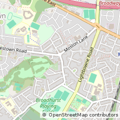 Map of Manchester