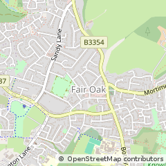 Map of Eastleigh, Hants