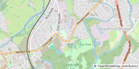 Map of Manchester