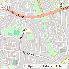 Map of Huyton