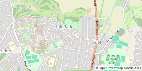 Map of Leeds