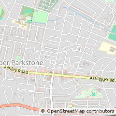 Map of Poole, Dorset
