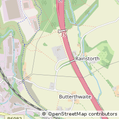 Map of Sheffield, South Yorkshire
