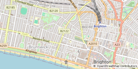 Map of Brighton