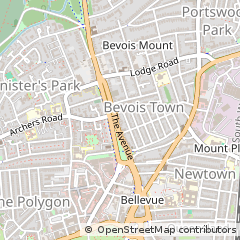 Map of Southampton
