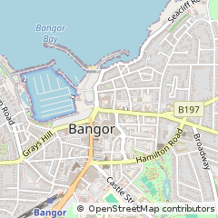 Map of Bangor