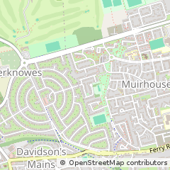 Map of Edinburgh