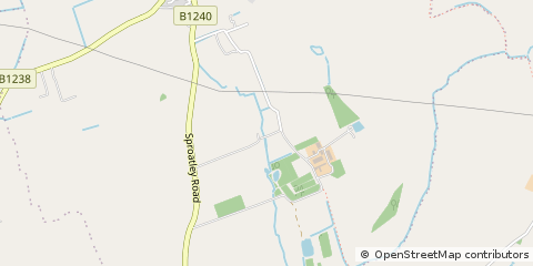 Map of Sproatley, East Yorkshire