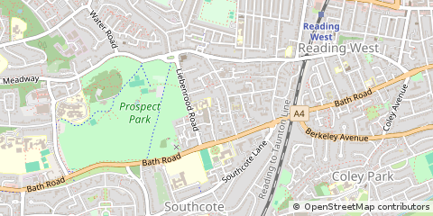 Map of Reading
