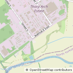 Map of Wetherby, West Yorkshire