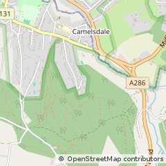 Map of Haslemere, Surrey