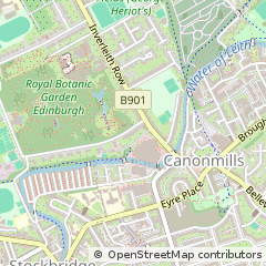 Map of Edinburgh, Midlothian
