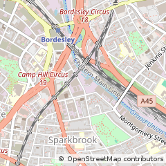 Map of Birmingham