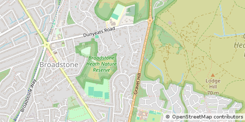 Map of Broadstone