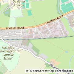 Map of ST. Albans