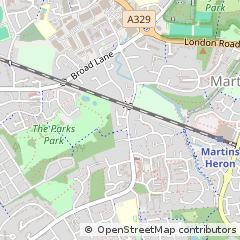 Map of Bracknell