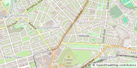 Map of Edinburgh